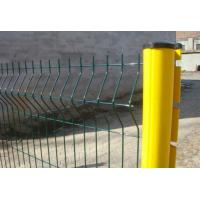 Buy cheap 3D Curved Welded Garden Fence , L3m Decorative Welded Wire Fence Panels product