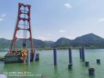 Pile Driver Steel Sheet Piling Electric Vibro Hammer For Bridge Project Offshore