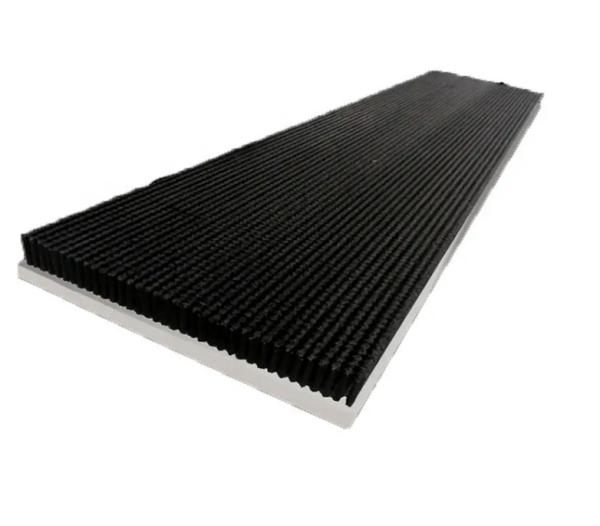 Buy cheap Metal Aluminum Sheet Buffer Assembly Replacement Panel Bristles Tufted Brush Table from wholesalers