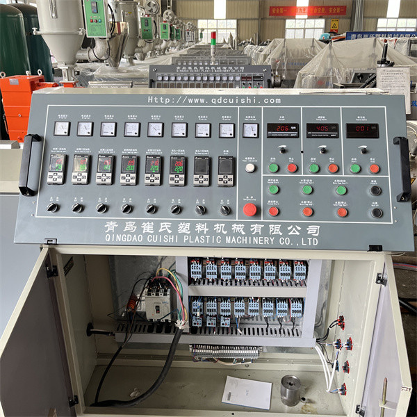 PE HDPE LDPE PP-R Plastic Pipe Machine For Producing Water / Gas Supply