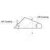 Buy cheap Custom CVD ZnSe Half Penta Prism With Low absorption from wholesalers