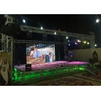 Buy cheap Low Noise P4.81mm 500*1000mm Cabinet LED Stage Screen Rental Excellent Heat product