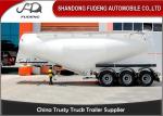 50 Cm Dry Bulk Carriers Bulk Cement Tanker Trailer , Cement Tank Trailer