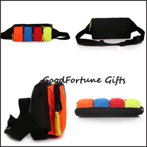 Buy cheap high quantity customed gift cheapest promotional canvas travel sports waist bag from wholesalers