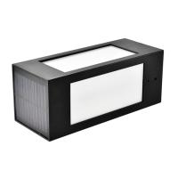 Buy cheap Black Outdoor Solar Pillar Light Waterproof IP65 Garden Light With Solar Powered product