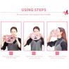 Buy cheap Cooling Skin Facial Eye Stone Jade Mask Rose Quartz Facial Jade Mask from wholesalers