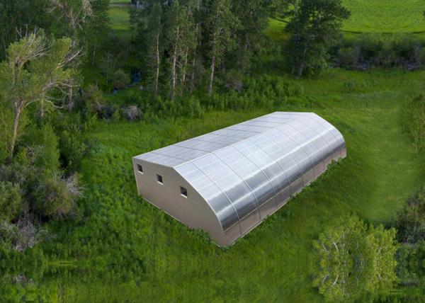 Buy cheap Large Prefab Steel House Carport Shed Shelter Green House With Solar Panel Factory Price Custom Design from wholesalers
