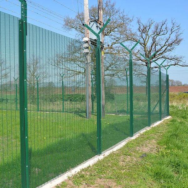 Buy cheap Durable welded 358 anti climb high security wire mesh fence for sale from wholesalers