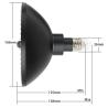 Buy cheap 500LM Led Underwater Pool Lights 18W Aluminum AC12V SMD5050 630nm from wholesalers