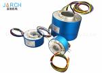 Electrical Connector Hollow Slip Ring Rotary Joint With Aluminium Alloy Housing