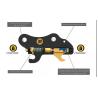 Buy cheap 3 Ton Excavator Tilting Quick Hitch Hitachi Komatsu Kobelco from wholesalers