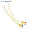 Buy cheap 4 Way Double Balloon Foley Catheter Disposable Silicone Coated 40cm Length from wholesalers