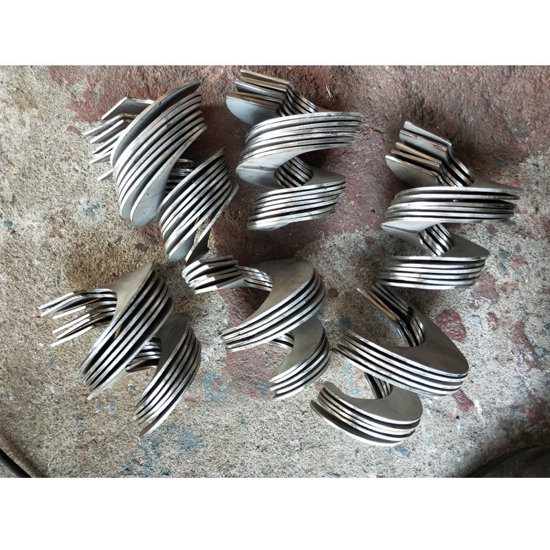 OEM Custom Spring for Poultry Farm Continuous Forming Screw Spiral Auger Flight