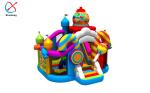 Supplier Inflatable Combos Happy Easter Candy Theme Inflatable Bouncy House