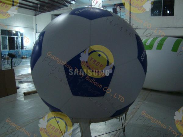Buy cheap Inflatable Advertising Sport Balloons Large Football Shape for Outdoor Events from wholesalers