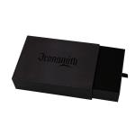 ISO9001 Qualified Matte Black Necklace Boxes for Customized Packaging CMYK