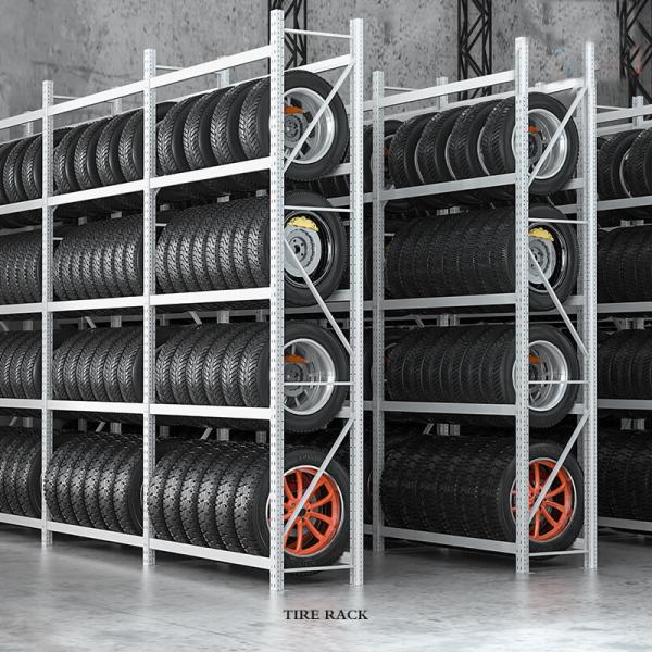 Buy cheap Warehouse Tyre Racking Tire Rack For Storage Collapsible from wholesalers