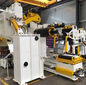 Buy cheap 3 In 1 Automatic Hydraulic Metal Decoiler Sheet Opening Straightener Feeder And Uncoiler from wholesalers