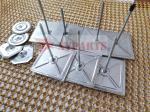 Mineral Wool Fiberglass Board Peel Press Self Stick Insulation Anchor With 2"