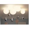 Buy cheap Kids Children Bed Room Pendant Light Colourful Glass Balloon Led Ceiling Lamp from wholesalers