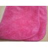 Buy cheap No chemical Microfiber Cleaning Cloth red coral fleece 30*40 terry towel from wholesalers