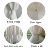 Buy cheap Fluidproof White Disposable Coveralls With Hooded Design 50000PCS/Day Production Ability from wholesalers