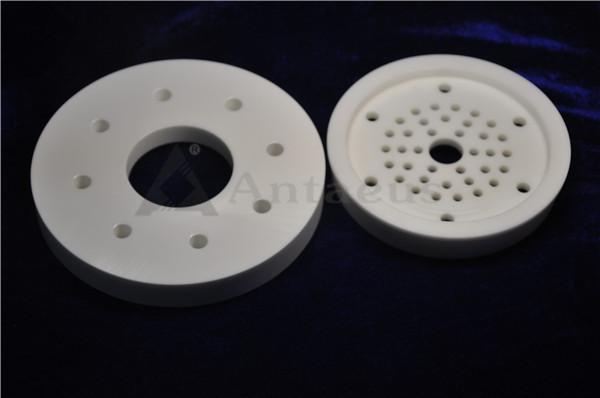 Buy cheap Stiffness Texture 99% Aluminium Oxide Ceramics Products High Density from wholesalers