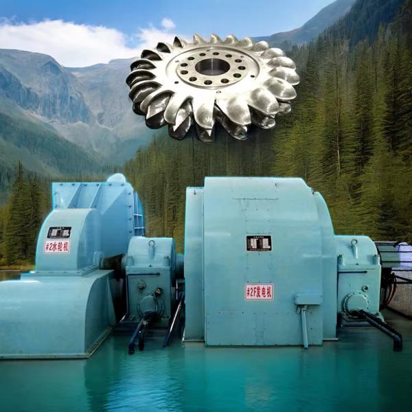Buy cheap Pelton Turbine Generator Cast Iron Stainless Steel 500-3000r/min Rated Speed from wholesalers