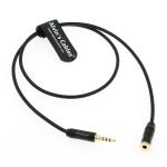 3.5mm TRRS Audio Cable Straight Male To Straight Female Extension Cord For Sony