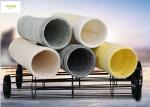 High Temperature Steel Plant Felt Filter Bags Polyester P84 Fibreglass