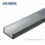 Extruded Aluminium C Shaped Beam Channel Aluminum Extrusion Profiles Manufacture