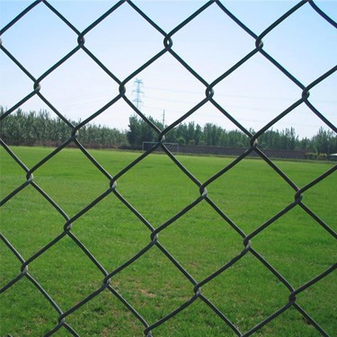 Factory price Diamond wire mesh/6ft Black Vinyl Coated Galvanized Chain Link Fence Per Sqm Weight