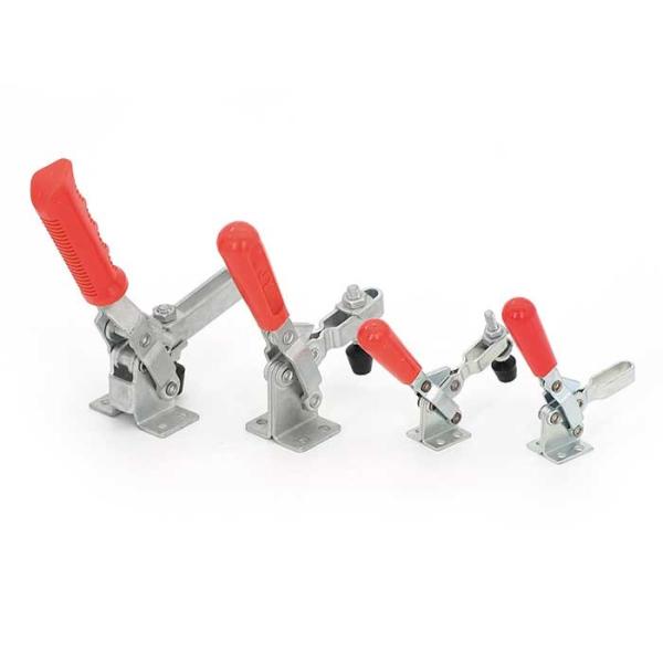 Vertical Heavy Duty Toggle Clamp 91kg Zinc Plated SS Toggle Clamp