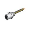 Buy cheap 3P 4P Automation Connector Waterproof M5 Straight Female Front Panel Mount Connector from wholesalers