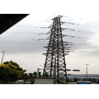 Buy cheap 4 Legged Power Distribution Tower , tubular Transmission Line Steel Towers product