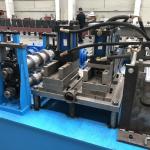 2mm Purlin Roll Forming Machine Carbon Steel Hydraulic Cutting C U Channel 22KW