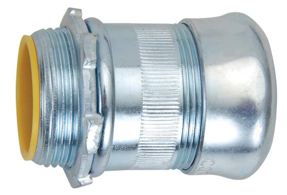 Buy cheap Small Steel Conduit Pipe Accessories , Rigid Conduit Compression Connector from wholesalers