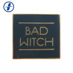 Metal Plating Gold Hard Enamel Lapel Pins / Custom Made Pin Badges
