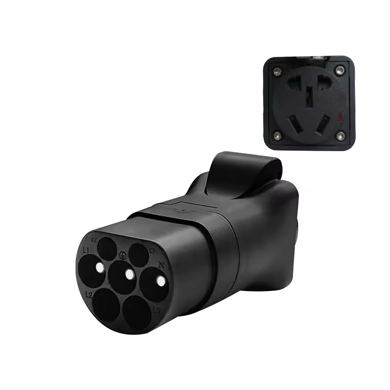 GBT V2L EV Discharge Adapter Gun IP 55 3.5kw Condition Vehicle Charging V2L Charger with Outdoor Camping Extended Plug Socket