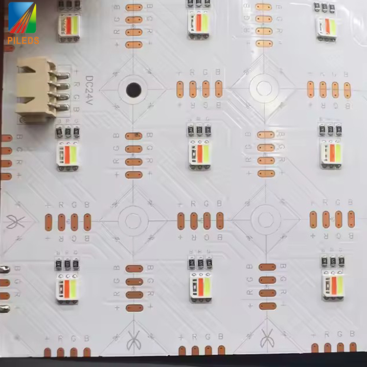 Remote Control Lighting for Bar Lighting Smart LED Sheet Light SMD 5050 128Leds RGB IP20 Flexible LED Strip DC24v 45W Cuttable