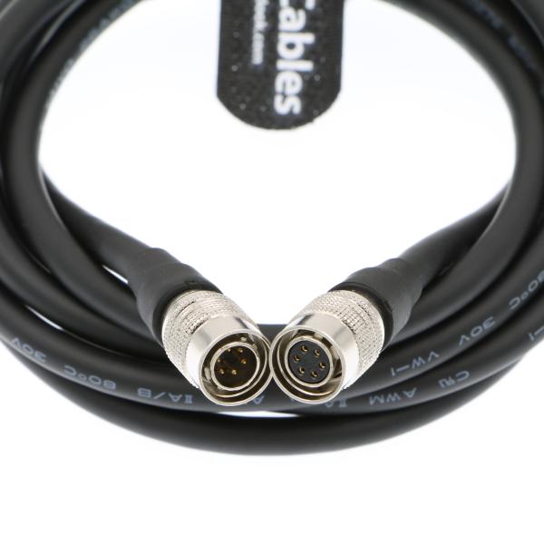Buy cheap Hirose 6 Pin Female To 6 Pin Male Cable For Radio Camcorder Camera from wholesalers
