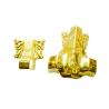Buy cheap PP recycle or ABS casket corner set golden color C001 from wholesalers
