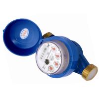 Buy cheap DN15 Cast Iron Single Jet Dry Dial Water Meter , Cold Water Meter Free Rotating product