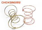 Black 5 Turns Couch Coil Springs Oil Tempered Anti Rust Treatment Surface