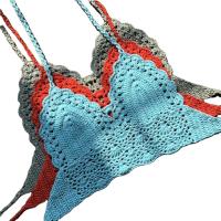 Buy cheap Niris Lingerie New Fashion Knit Crochet Cami Women Bralette Halter Neck Crop product