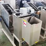 Multi Disc Screw Press Dewatering Sludge Machine For Oily Wastewater