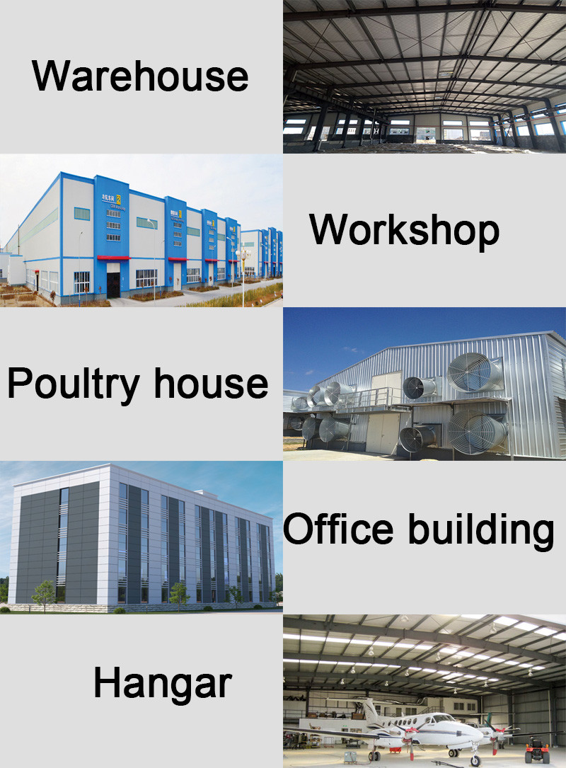Quick Assembly Structural Steel Contractors For Warehouse And Workshop