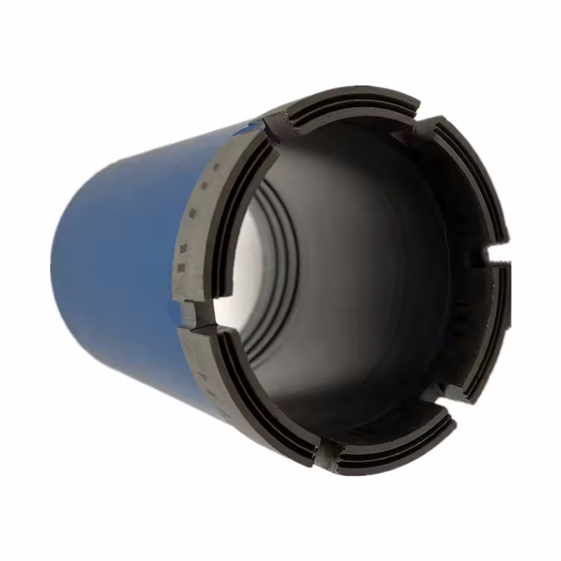 Aq Bq Nq Hq Pq Impregnated Diamond Casing Shoe For Rock Drilling