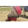 Buy cheap Red Glazed 15 Inch Kamado Grill Smoker Ceramic Charcoal Kitchenware from wholesalers