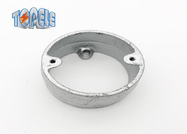 Buy cheap Electrical Contrustion BS 4568 Conduit Malleable Iron Extension Box / Extension Ring from wholesalers